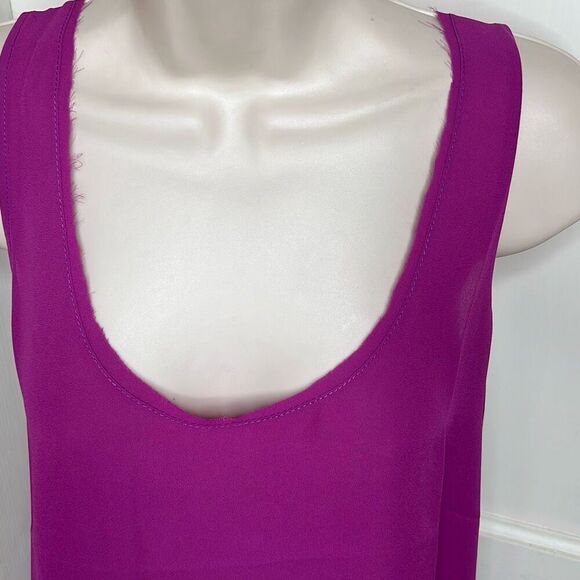 Krisa Tunic Tank Top in Huckleberry Purple NWT Size Medium - Picture 3 of 6